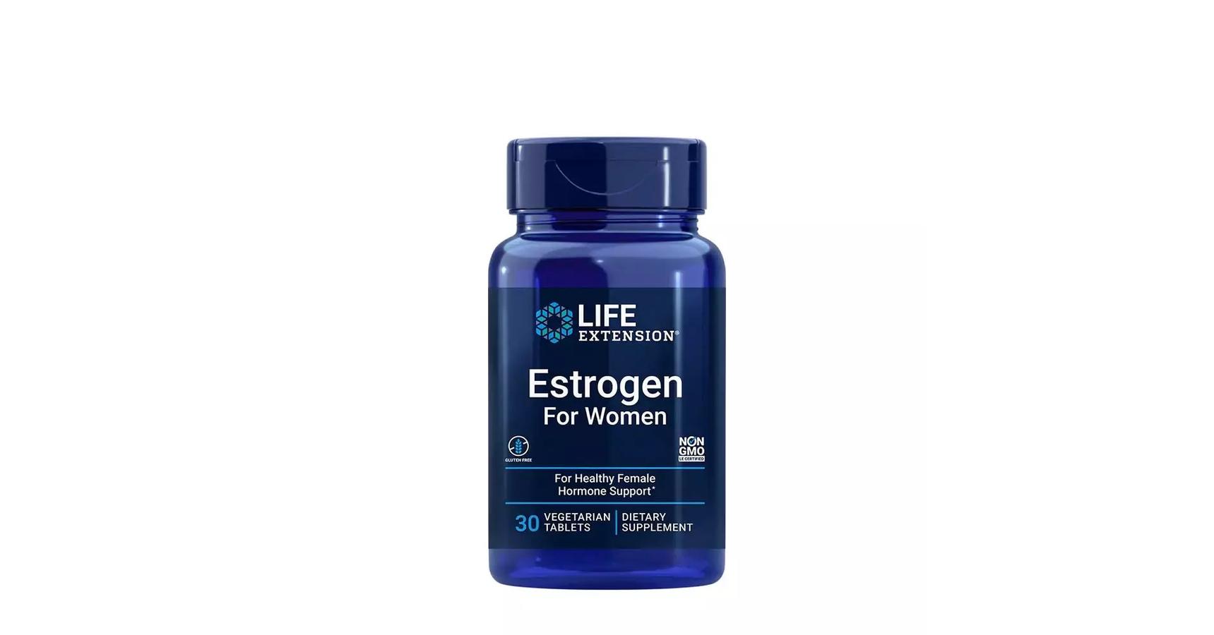 Life Extension Life Extension Estrogen For Women 30 Veg Tabletta