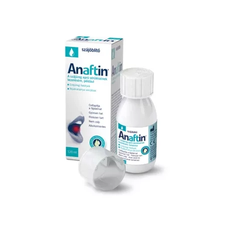 Anaftin 3% szájöblítő folyadék 120 ml (EP Kártyára Adható)