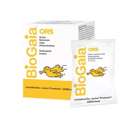 BioGaia ORS orális rehidratáló por 7 tasak (7x5,5g)