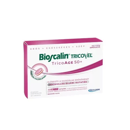 Bioscalin Tricovel TricoAge 50+ 30 db tabletta