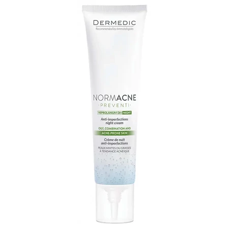 Dermedic Normacne Preventi Éjszakai krém bőrhibák csökkentésére 40 ml
