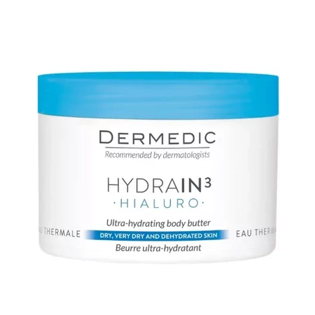 Dermedic Hydrain3 Hialuro Ultra-hidratáló testvaj hialuronsavval 225 ml