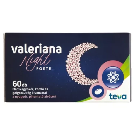 Valeriana Night Forte 60 db lágyzselatin kapszula