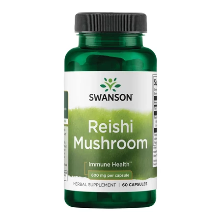 Swanson Reishi Mushroom 500 mg - 60 Capsules