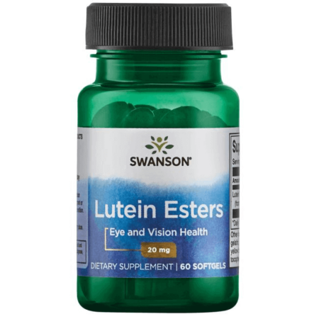 Swanson Lutein Esters 20 mg - 60 Softgels
