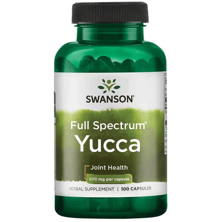 Swanson Yucca 500 mg - 100 Capsules