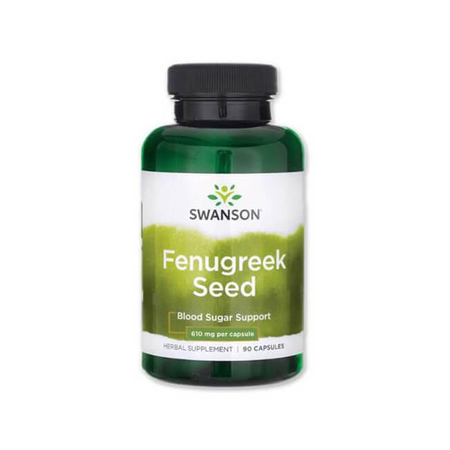 Swanson Fenugreek Seed 610 mg - 90 Capsules