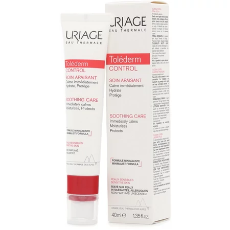 URIAGE Toléderm Control Soothing Care 40 ml - Arckrém AKCIÓ KÖZELI LEJÁRAT(2025.11.)