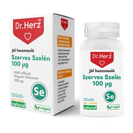 Dr. Herz Szerves Szelén 100 µg