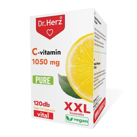 Dr. Herz C-vitamin 1050 mg PURE XXL 120 db kapszula