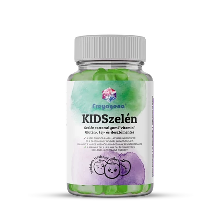 Freyagena KIDSzelén 60 db gumivitamin, zöldalma ízzel