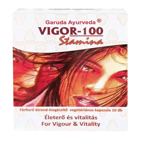 Garuda Ayurveda Vigor 100 Stamina férfierő kapszula 10 db