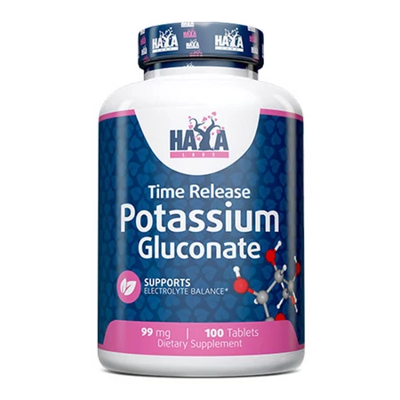 Haya Labs Potassium Gluconate 99 mg 100 tabs