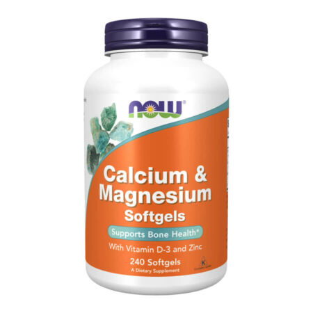 Now Calcium & Magnesium - 240 Softgels