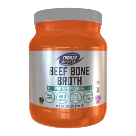 Now Beef Bone Broth Powder - 544 g