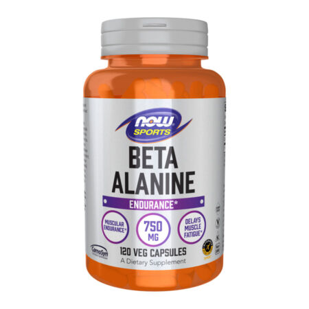 Now Beta-Alanine 750 mg - 120 Veg Capsules