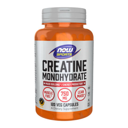 Now Creatine Monohydrate 750 mg - 120 Veg Capsules