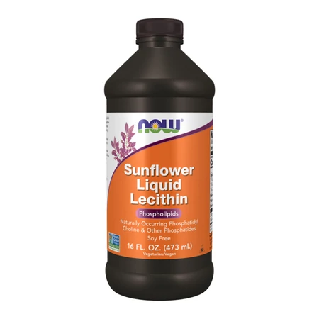 Now Sunflower Liquid Lecithin - 473 ml
