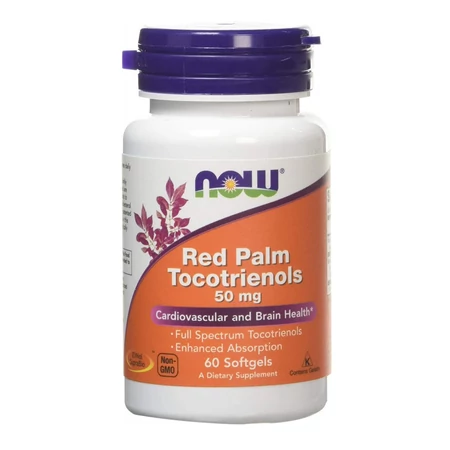 Now Red Palm Tocotrienols 50 mg - 60 Softgels