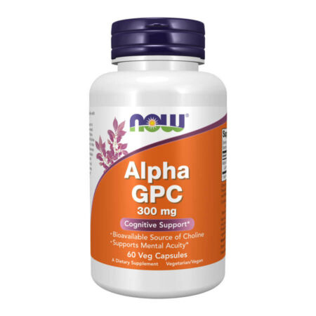 Now Alpha GPC 300 mg - 60 Veg Capsules