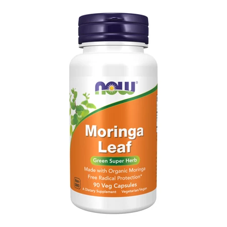 Now Moringa Leaf 400 mg - 90 Veg Capsules