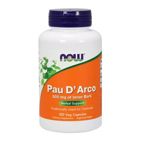 Now Pau D' Arco 500mg - 100 Veg Capsules