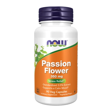 Now Passion Flower 350 mg - 90 Veg Capsules