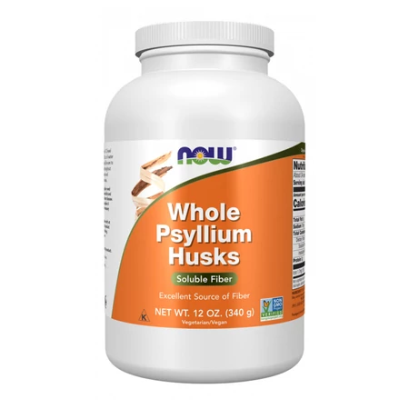Now Psyllium Husks, Whole - 340 g