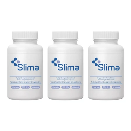 Slima Étrend-kiegészítő kapszula 3x60 db