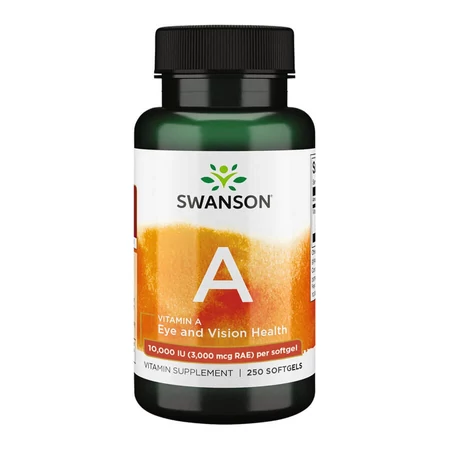Swanson A-vitamin gélkapszula