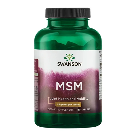 Swanson MSM - 120 Tablets - KÖZELI LEJÁRAT (2025.08.31)