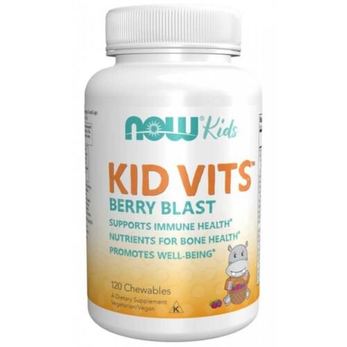 NOW gyerek multi vitamin rágótabletta 120 db - Kid Vits Berry Blast - 120 Chewables