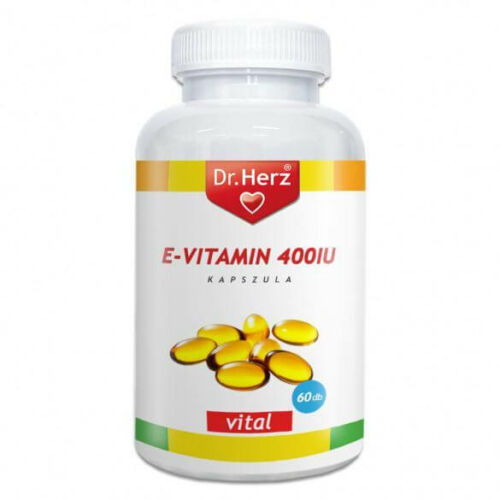 Dr. Herz E-vitamin 400IU 60 db lágyzselatin kapszula