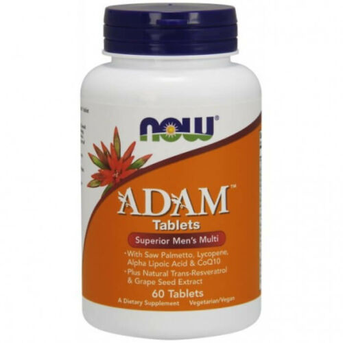 NOW ADAM Superior Men's Multiple Vitamin - 60 Tablets
