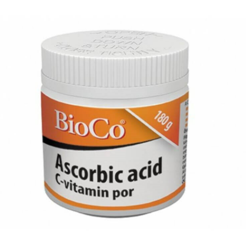 BioCo Ascorbic Acid C-vitamin por 180 g