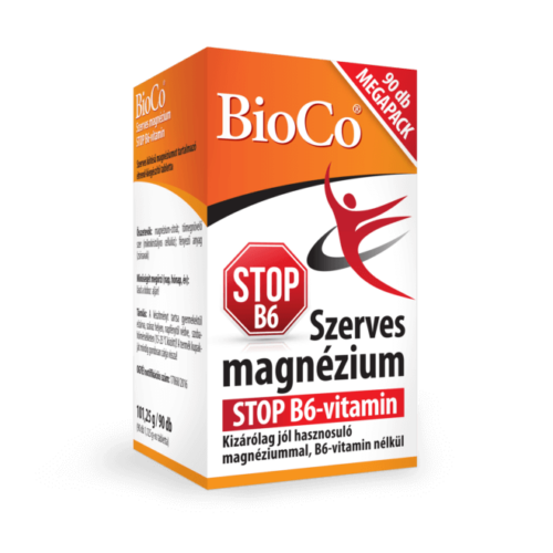 BioCo Szerves Magnézium STOP B6 90 db Megapack