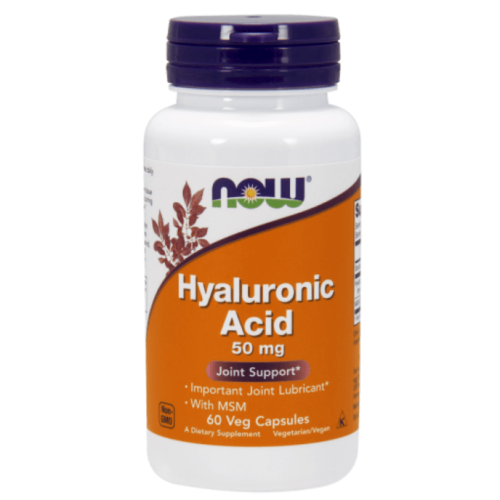 Now Hyaluronic Acid with MSM - 60 Vcaps®