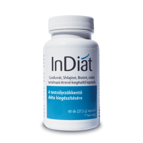 InDiat-testsúly csökkentést elősegítő kapszula 60 db