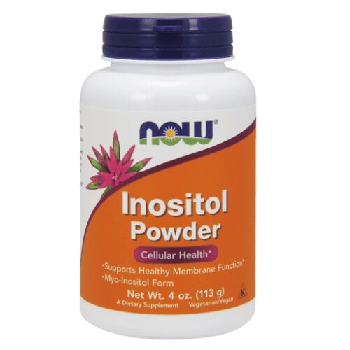 Now Inositol Powder Vegetarian - 4 oz. (113g) myo-inozitol