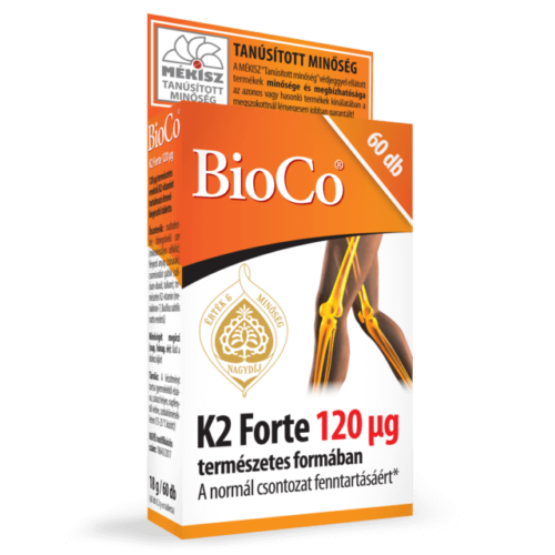 BioCo K2-vitamin forte 120 µg 60 db