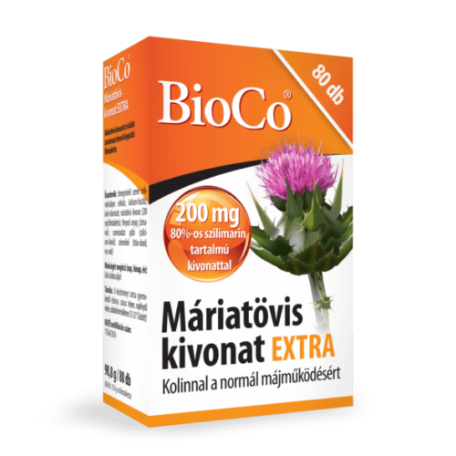BioCo Máriatövis Kivonat Extra 80 db filmtabletta