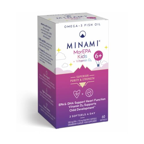Minami Nutrition MorEPA Kids 6+ (60 db)