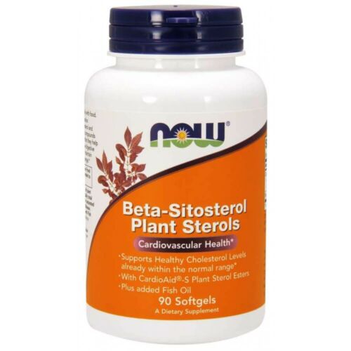 Now Beta-Sitosterol Plant Sterols 90 Softgels