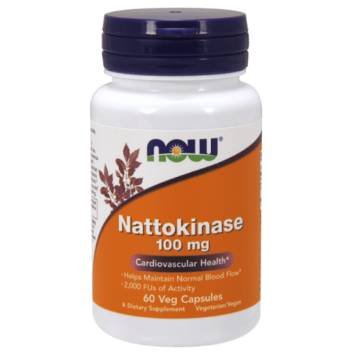 Now Nattokinase 100 mg - 60 Veg Capsules