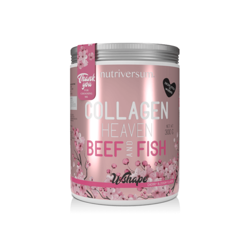 Nutriversum Collagen Heaven Beef&Fish - WSHAPE - Cseresznyevirág - 300 g