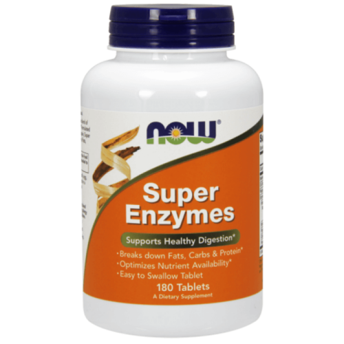 Now Super Enzymes - 180 Tablets