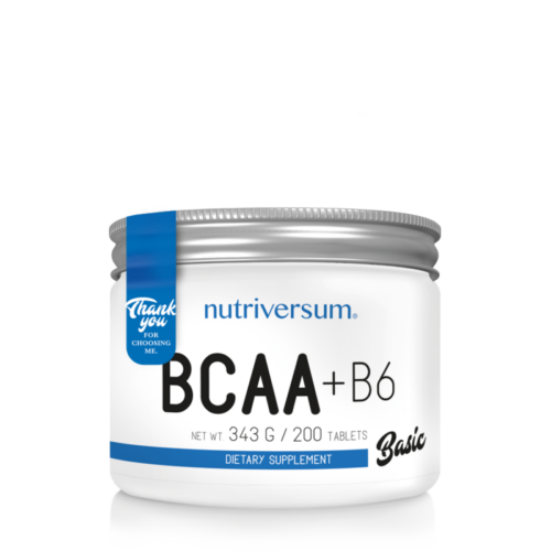 Nutriversum BCAA+B6 - 200 tabletta - BASIC