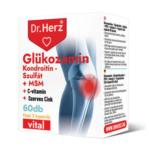 Dr. Herz Glükozamin+Kondroitin-szulfát+MSM