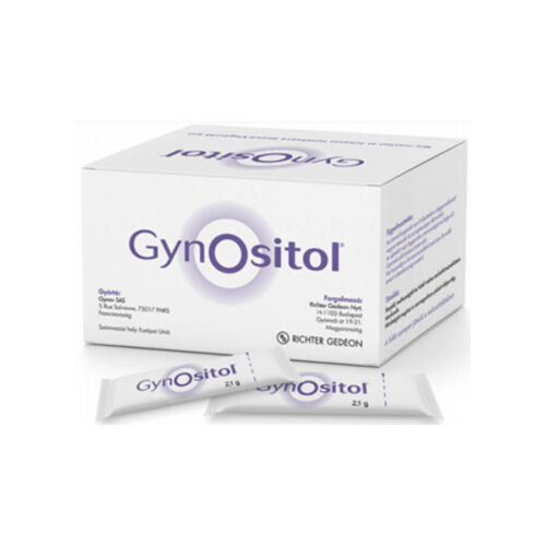 Gynositol mio-inozitolt és folsavat tartalmazó étrend-kiegészítő por (60x)