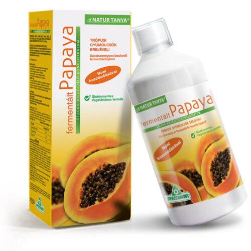 Natur Tanya Specchiasol fermentált (erjesztett) papaya koncentrátum, nonival 500ml